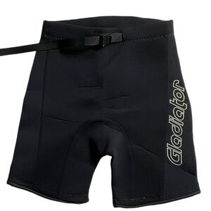 Gladiator Black Diving Scuba Surf Snorkeling wet suit Shorts Size Youth 10
